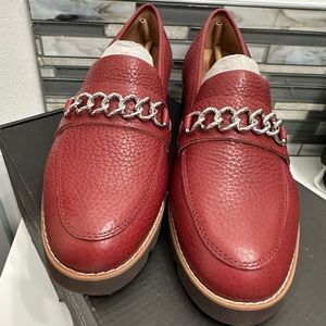 Vionic Tumbled Leather Slip-On Loafers - Emalyn